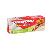 鑽石牌密實袋細碼50個裝<br>DIAMOND SANDWICH ZIPPER BAGS 50'S